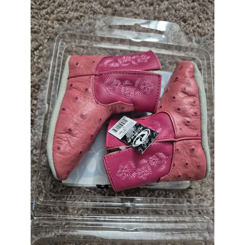 Roper cowboy boots size 6-12M girls new!